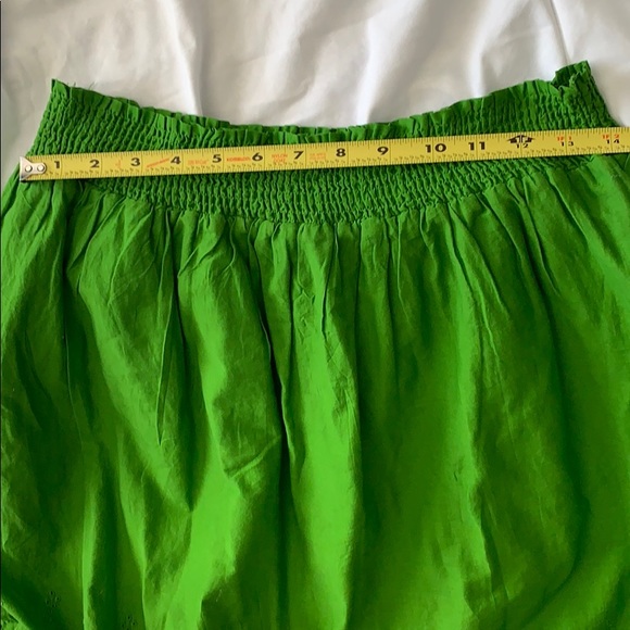 Old Navy bright green eyelet skirt M - Picture 5 of 8
